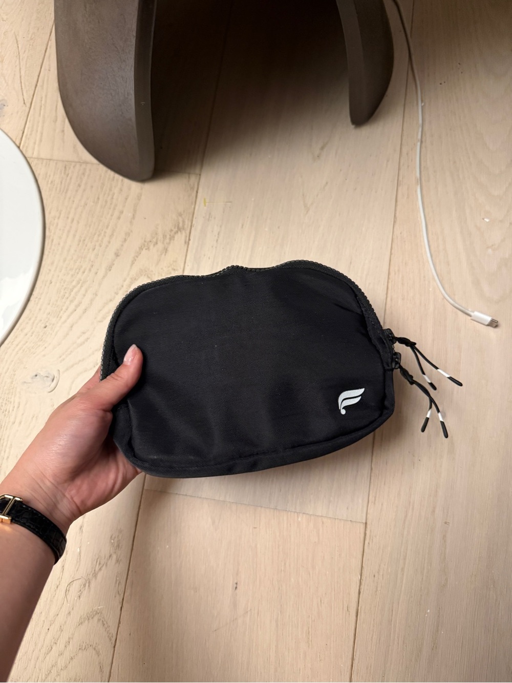 NWT fabletics belt bag Black